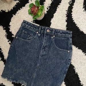 NWT Brave Soul London Sylvie Denim Skirt Sz 26